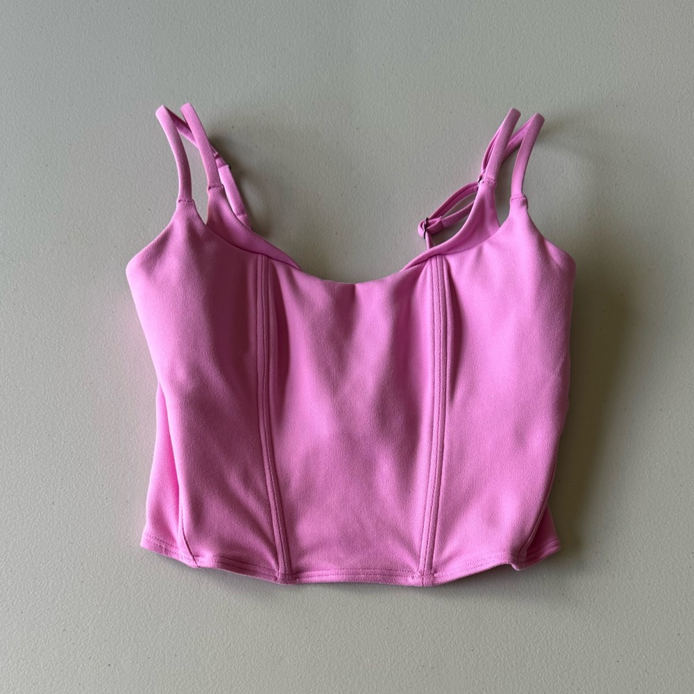 Gilly Hicks Pink Women's Corset Top!